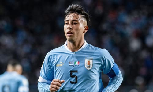 Uruguay's youth international star Fabricio Diaz.