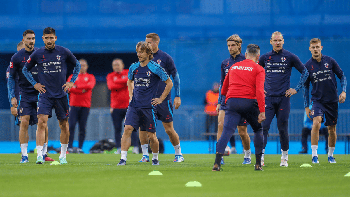 Martin Erlic, Josip Sutalo, Borna Sosa, Luka Modric