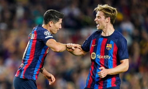 Frenkie de Jong, Robert Lewandowski, Barcelona, 2022/23