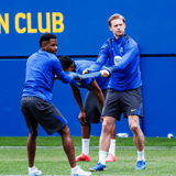 Frenkie de Jong, Ansu Fati, Barcelona