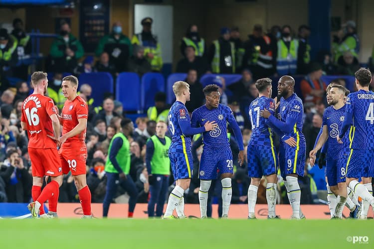 Lukaku scored his first goal of 2022 against Chesterfield