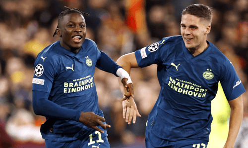 Joey Veerman, Johan Bakayoko, PSV