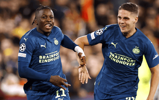 Joey Veerman, Johan Bakayoko, PSV