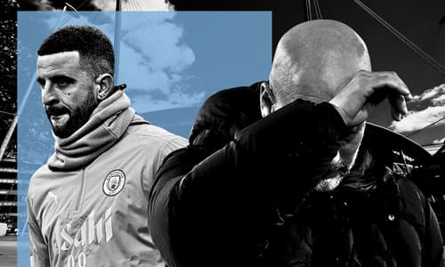 Kyle Walker, Pep Guardiola, Man City