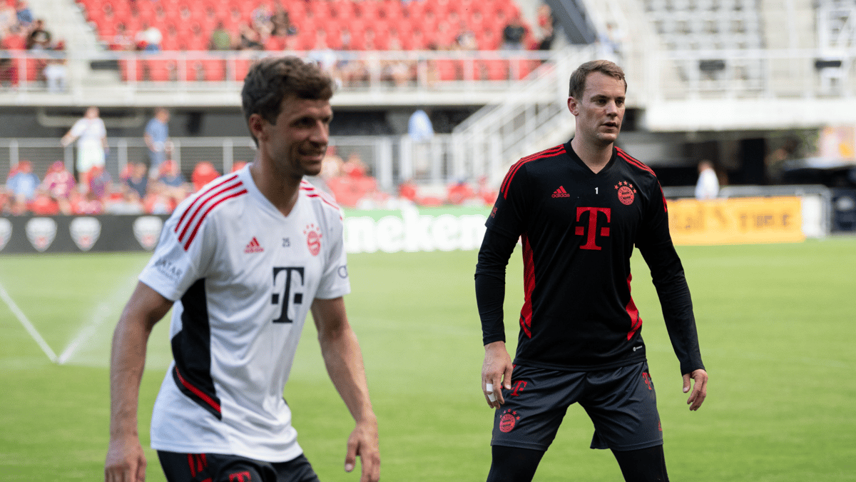 Manuel Neuer, Thoams Müller, Bayern München