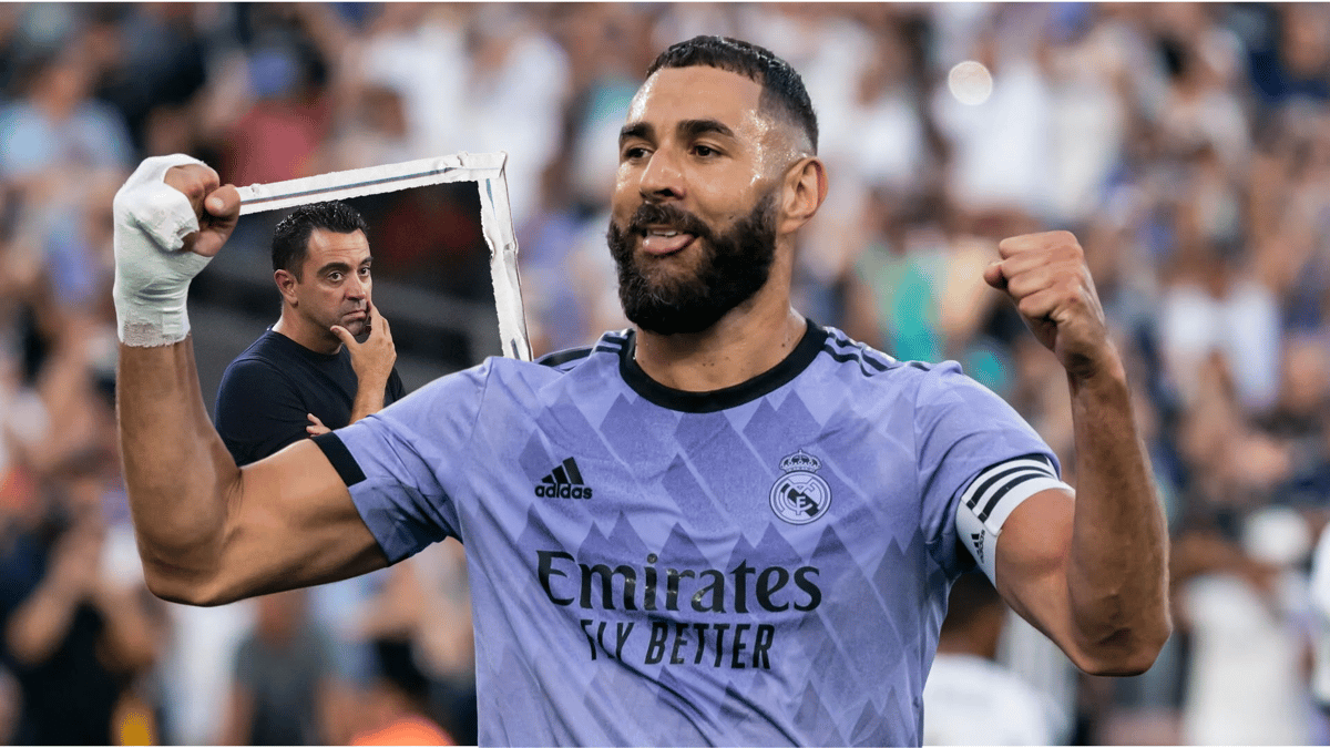 Karim Benzema, Xavi, Barcelona, Real Madrid