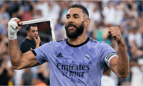 Karim Benzema, Xavi, Barcelona, Real Madrid