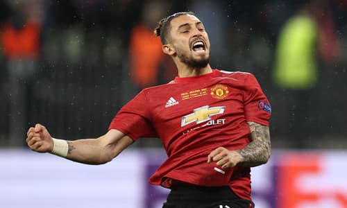 Alex Telles is one year into his Man Utd stay