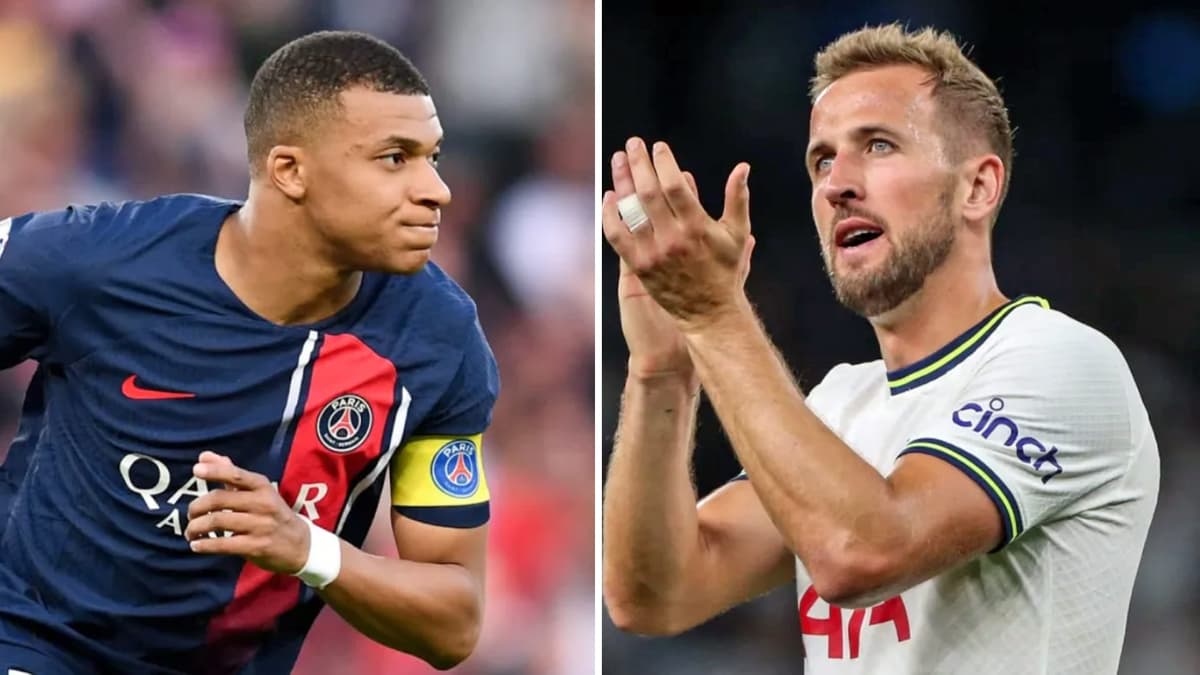 Kylian Mbappe and Harry Kane
