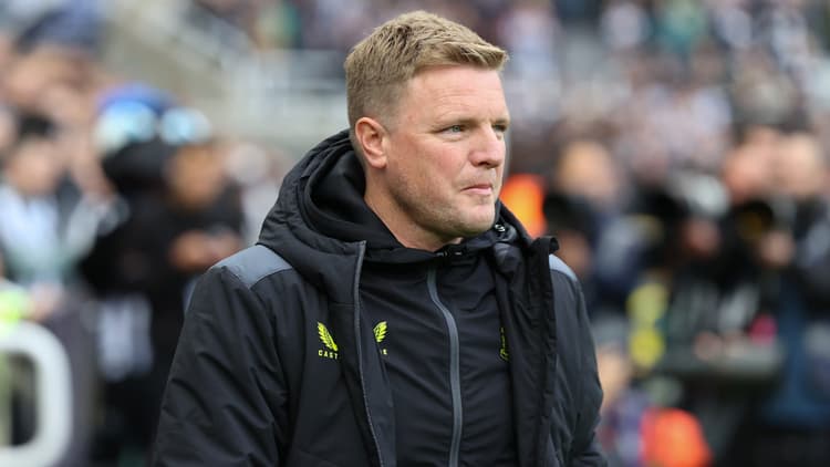 Newcastle manager Eddie Howe has come under pressure in recent weeks.