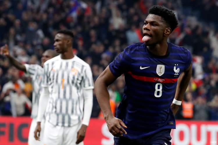 Aurelien Tchouameni has broken into the France team