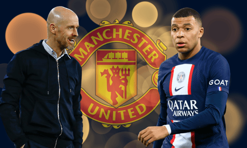 Kylian Mbappé, Erik ten Hag, Manchester United