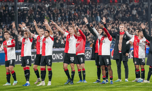 Mats Wieffer, Feyenoord, Team foto