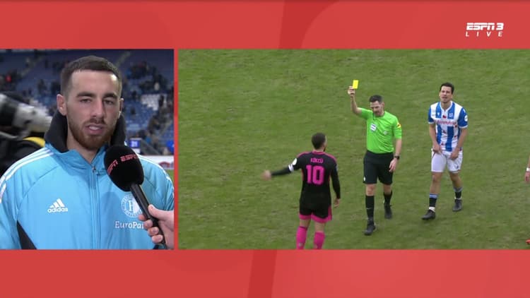 Orkun Kökçü blikte na afloop bij ESPN terug op het moment.