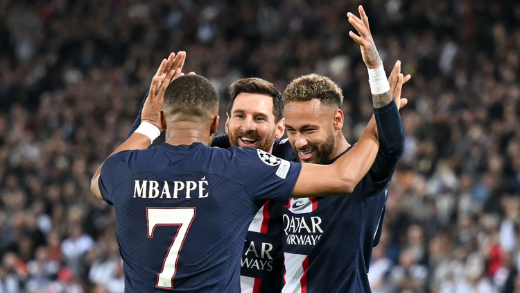 The futures of Messi and Mbappe are uncertain at PSG