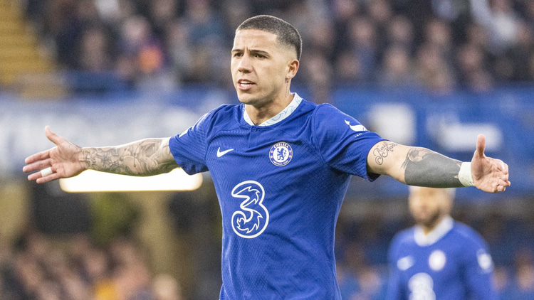 Enzo Fernandez joined Chelsea in January 2023