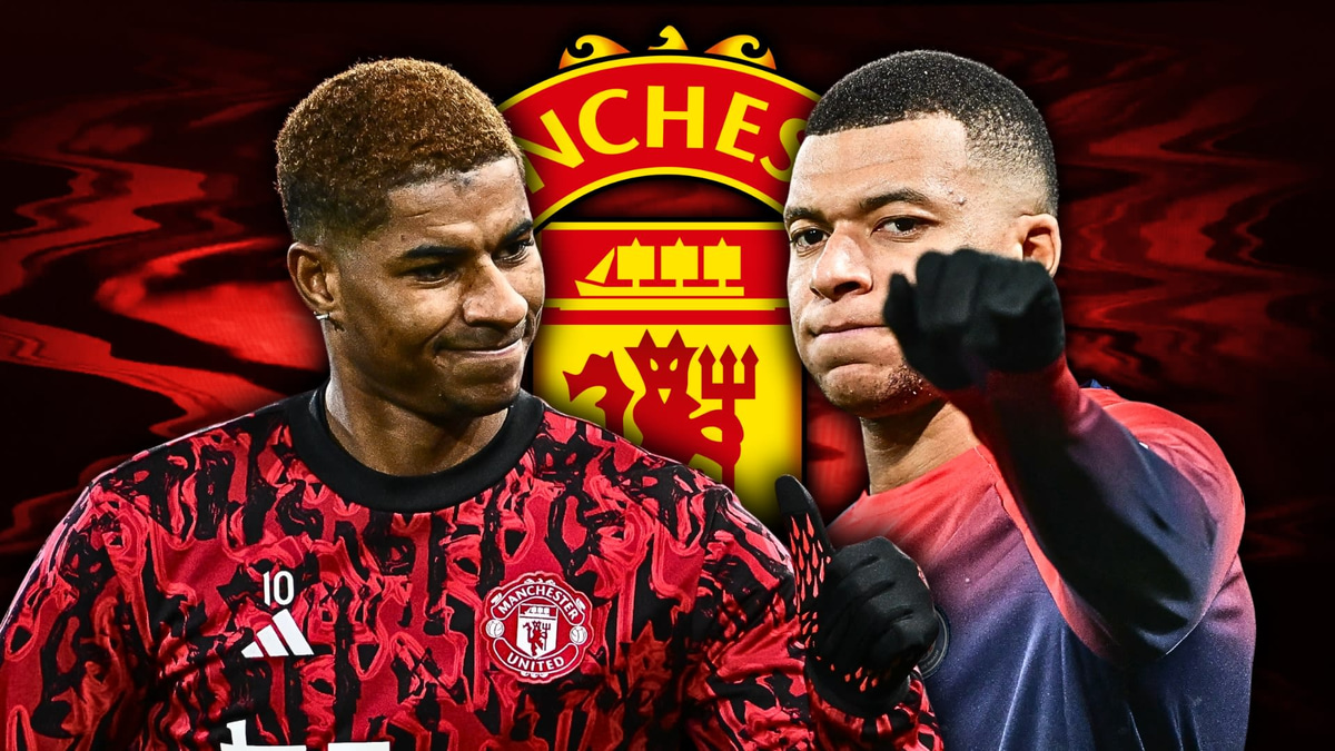 Marcus Rashford, Kylian Mbappe, Man Utd