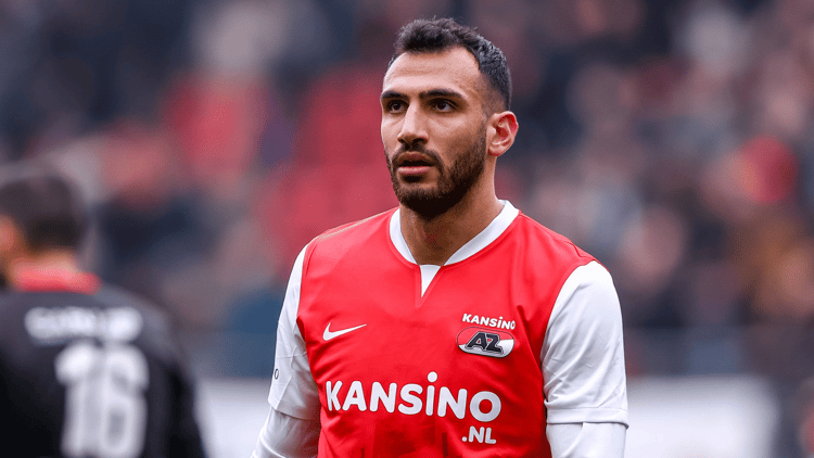 Vangelis Pavlidis is een van de uitblinkers van AZ dit seizoen.