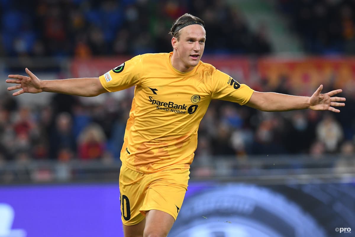 Erik Botheim, the Bodo/Glimt striker wanted by Roma