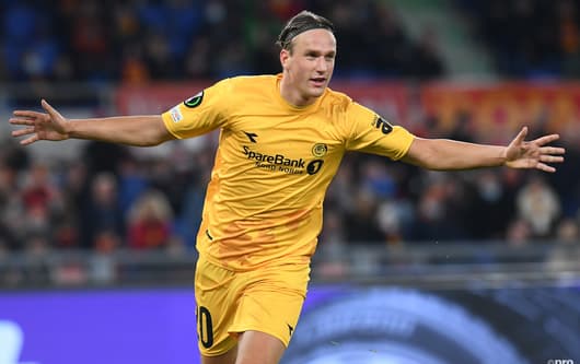 Erik Botheim, the Bodo/Glimt striker wanted by Roma