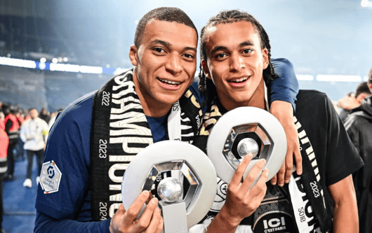 Kylian Mbappe, Ethan Mbappe, PSG