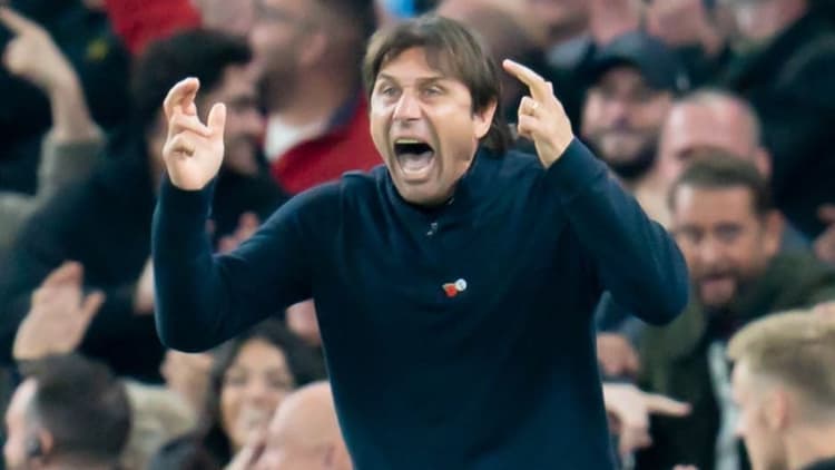 Antonio Conte zal waarschijnlijk binnenkort vertrekken bij Tottenham Hotspur.