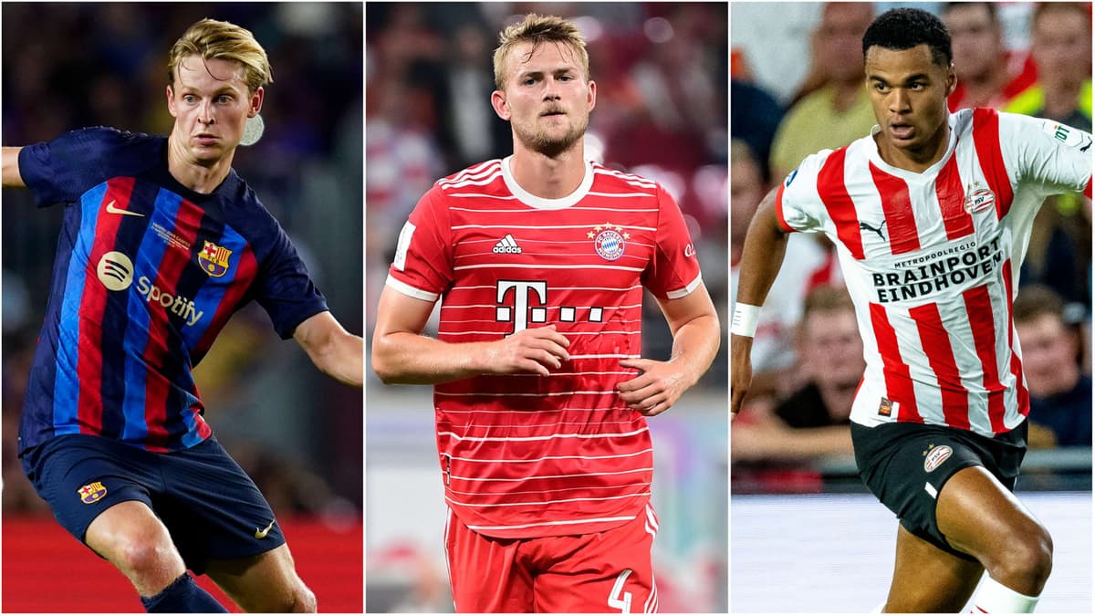 Top ten Dutch players highest market value