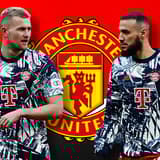 Noussair Mazraoui Matthijs de Ligt Bayern Munich Man Utd