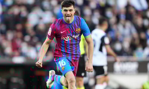 Pedri, Barcelona, 2021/22