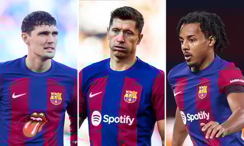 Andreas Christensen, Robert Lewandowski, Jules Kounde, Barcelona, 2023/24