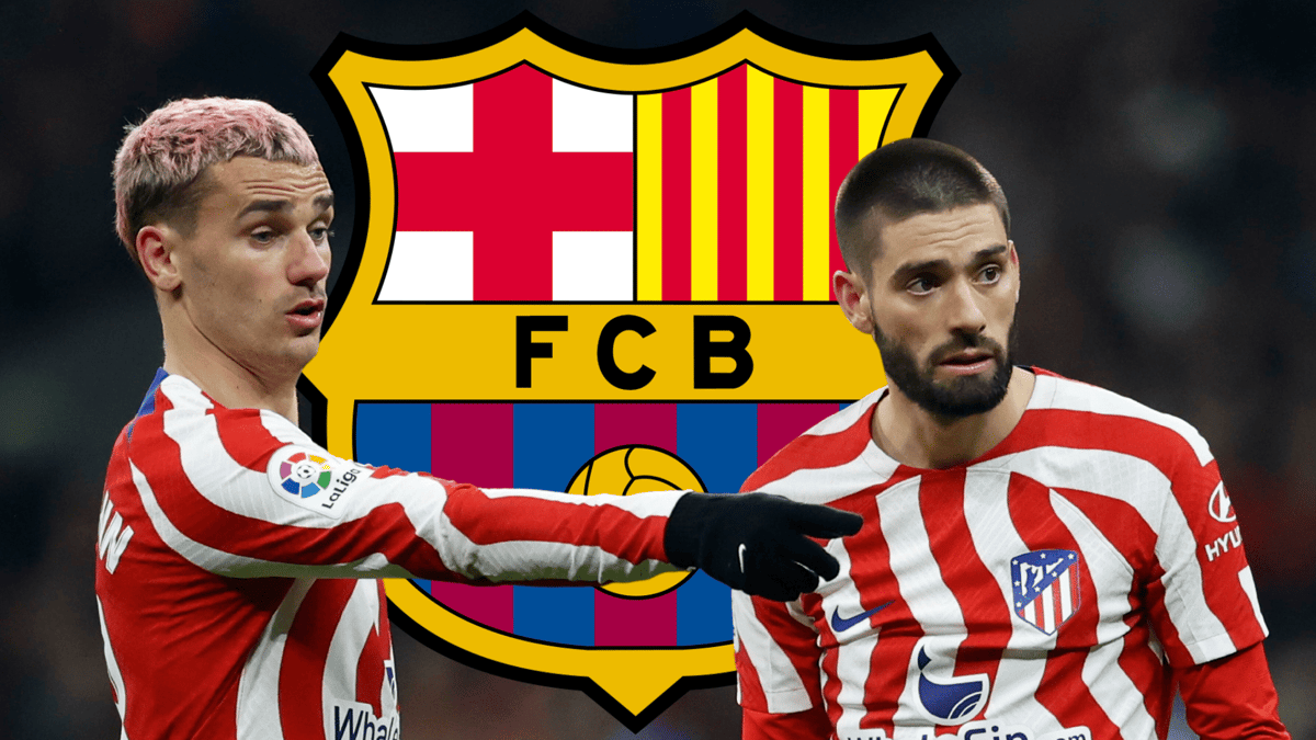 Antoine Griezmann, Yannick Carrasco, Barcelona, Atletico Madrid, 2022/23