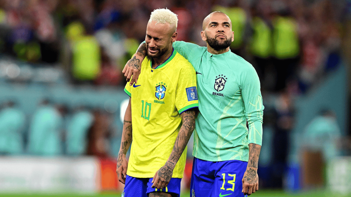 Dani Alves, Neymar, Brasil