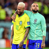 Dani Alves, Neymar, Brasil