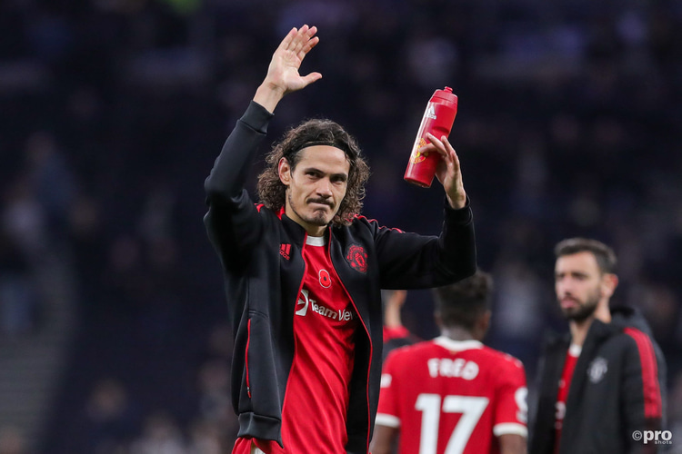 Edinson Cavani will leave Man Utd in 2022