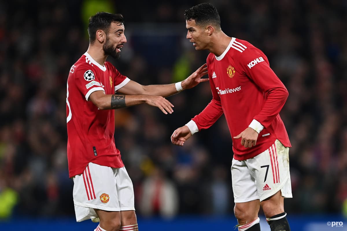 Bruno Fernandes and Cristiano Ronaldo, Man Utd, 2021-22