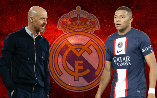 Kylian Mbappé, Erik ten Hag, Real Madrid