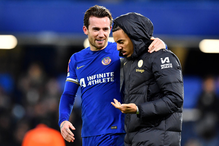 Ben Chilwell (left)