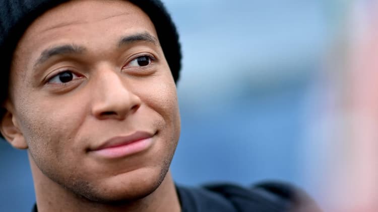 Kylian Mbappe in Caen, 2025