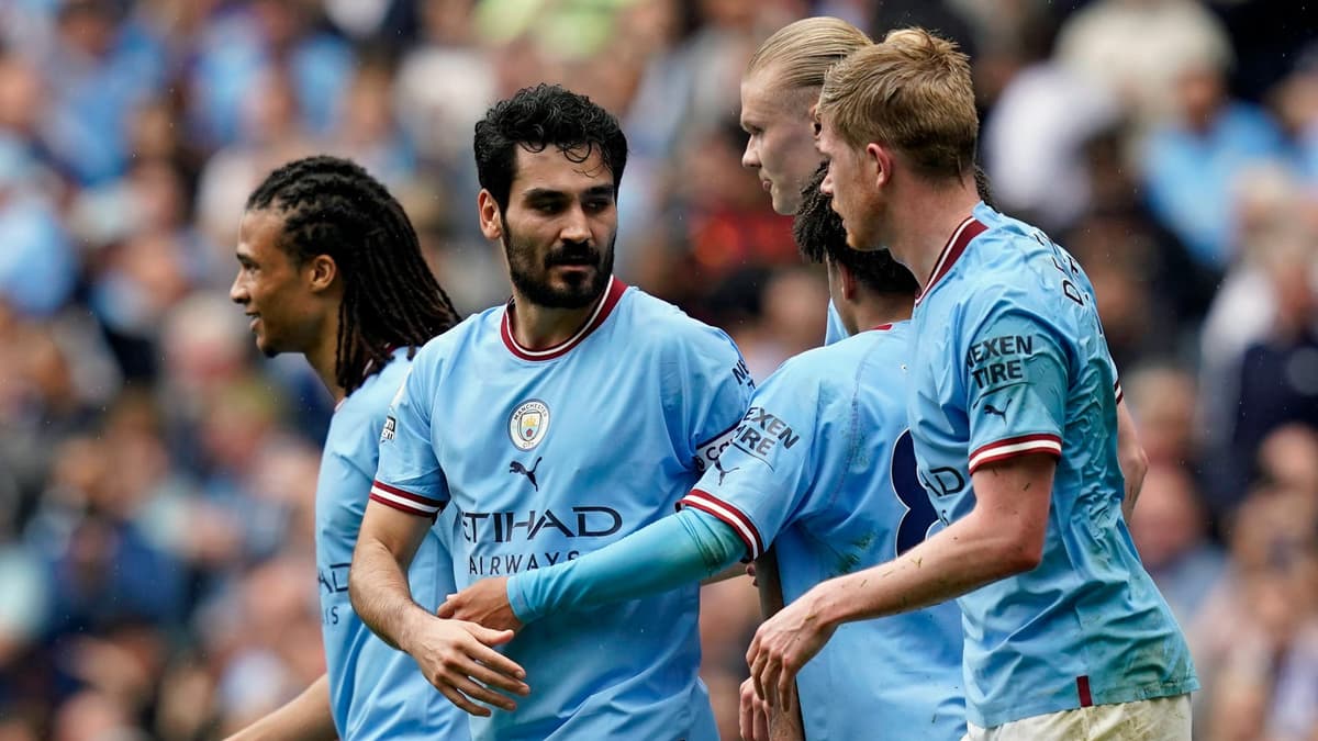 Man City star Ilkay Gundogan.