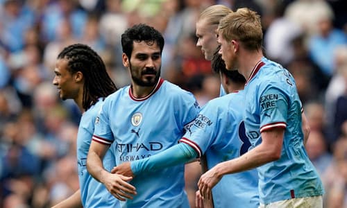 Man City star Ilkay Gundogan.