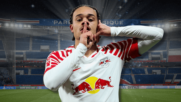 Xavi Simons is set to return the Parc des Princes in June.
