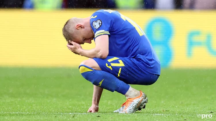 Oleksander Zinchenko treurt om het mislopen van het WK met Oekraïne.