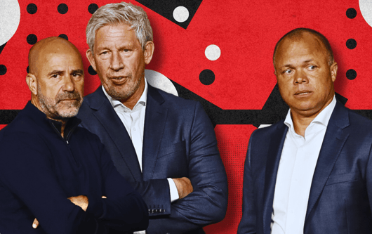 Peter Bosz, Marcel Brands, Earnest Stewart, PSV
