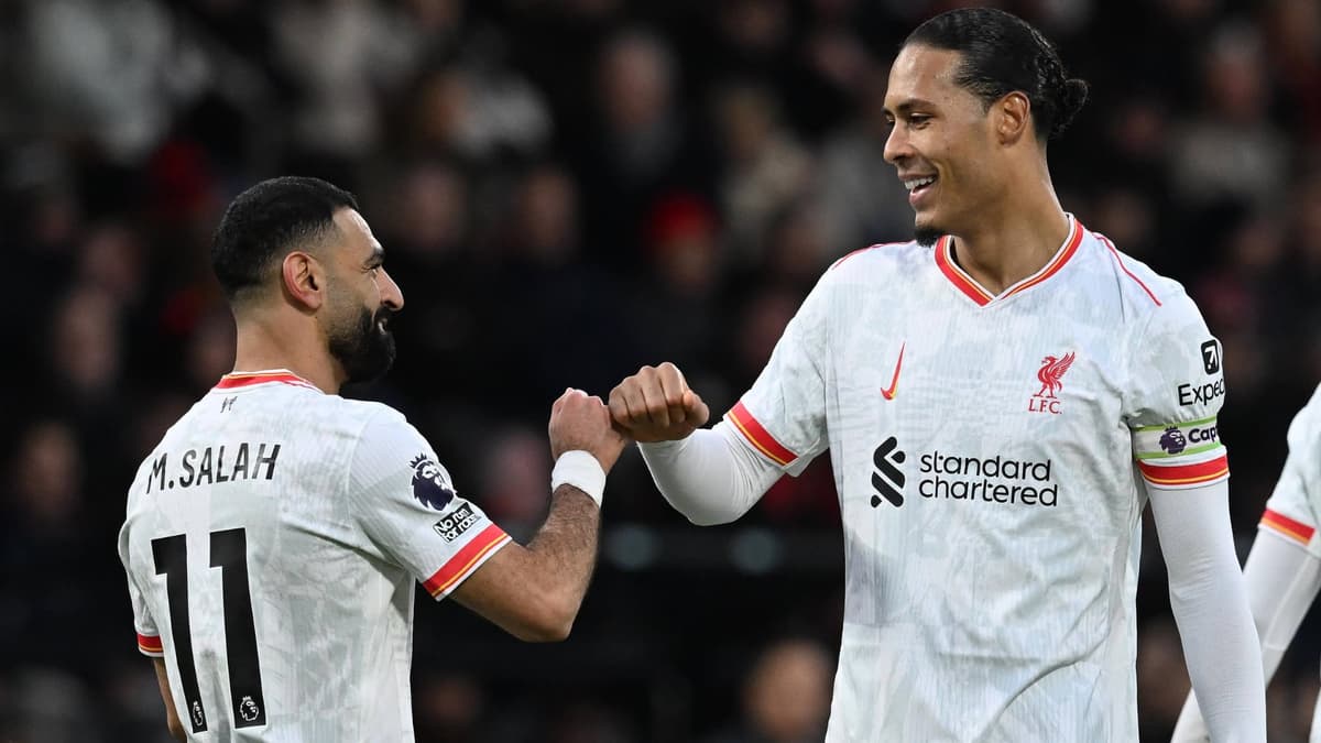Mo Salah, Virgil van Dijk, Liverpool, 2024/25