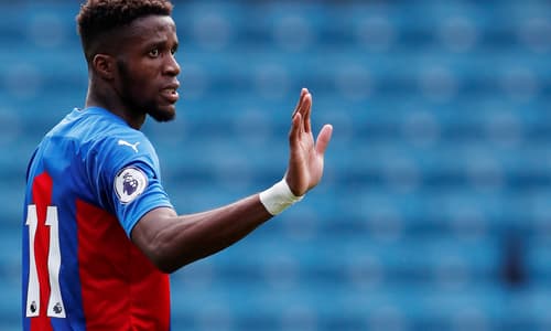 Wilfried Zaha drops Crystal Palace exit hint