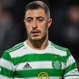 Josip Juranovic in action for Celtic.