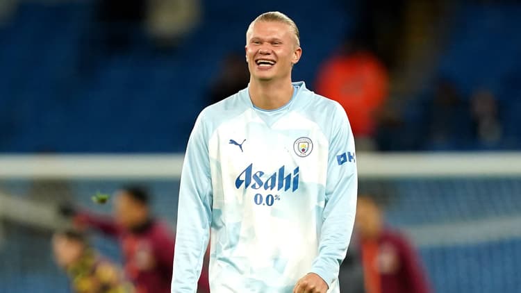 Erling Haaland joined Man City in 2022