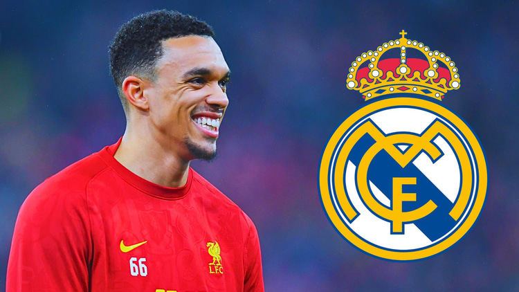 Real Madrid want to sign Trent Alexander-Arnold on a free transfer in the summer.