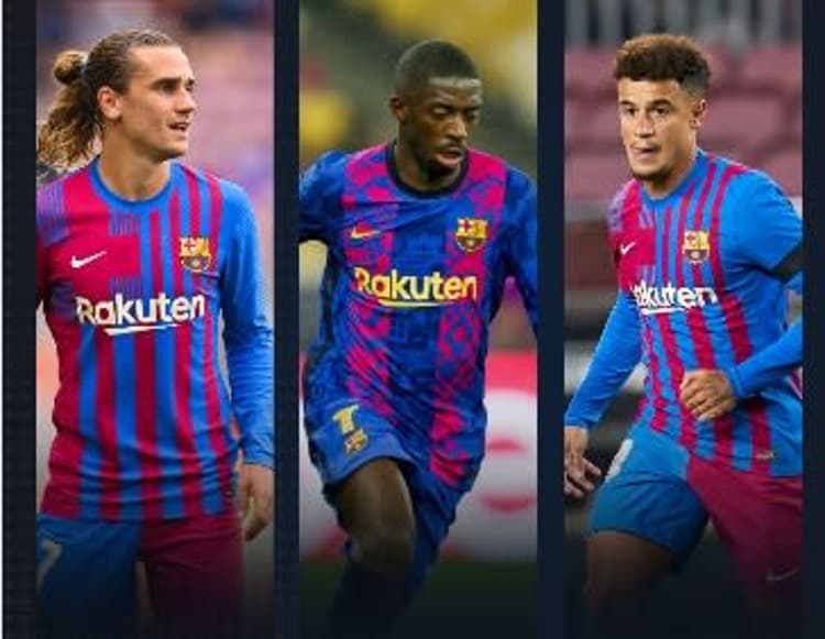 Griezmann was one of three expensive €100m failures at Barca