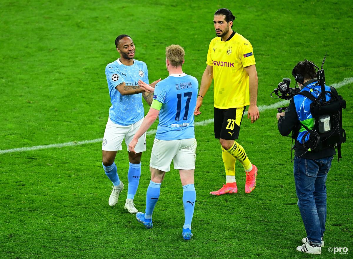 Kevin De Bruyne and Raheem Sterling, Man City